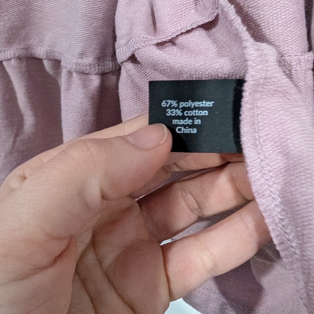NWT Lane Bryant Mauve Pink Pearl Embellished Open Front Jacket in Size 18/20 - Picture 13 of 14